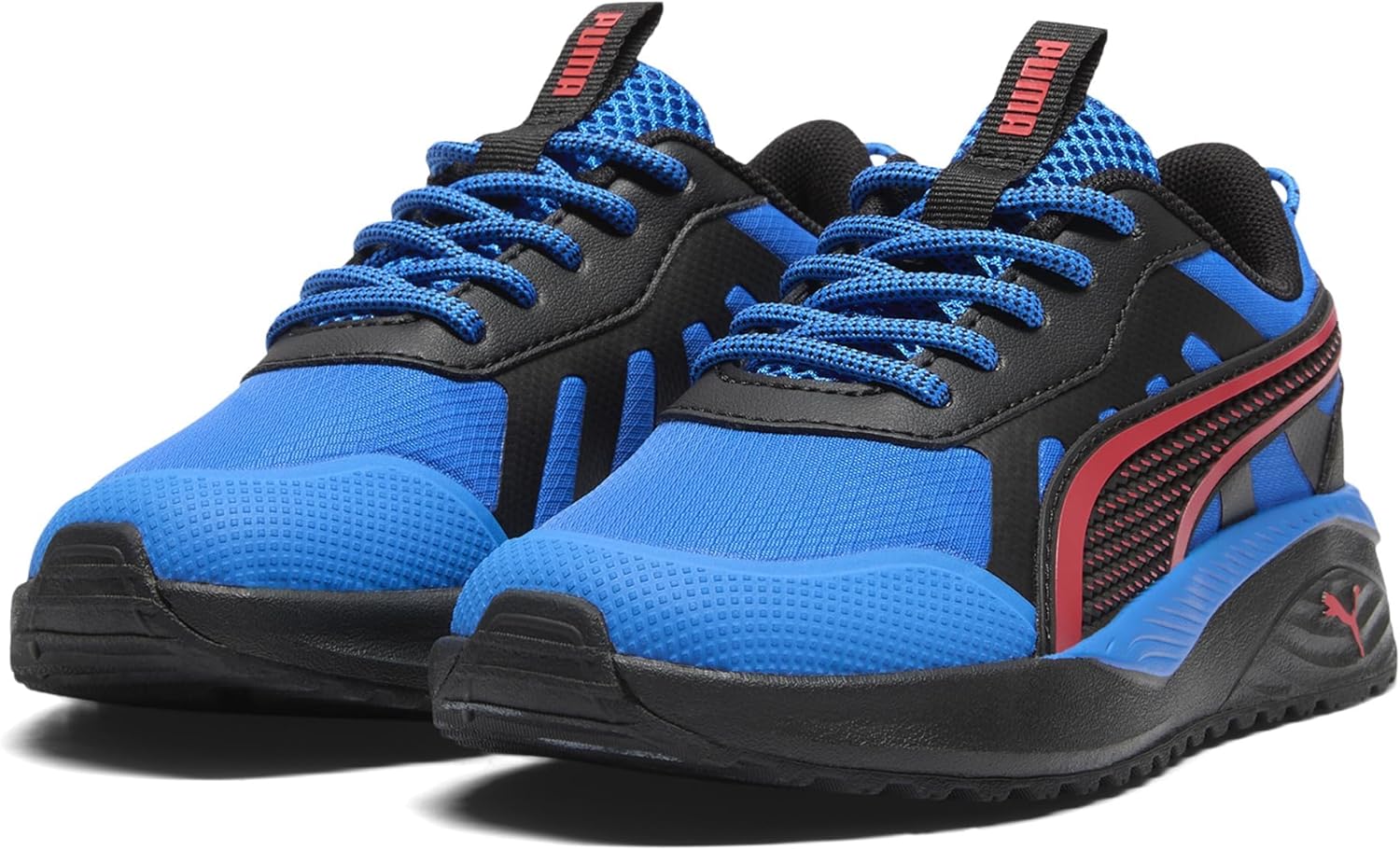 

Кроссовки Puma Unisex-Child Excursion Alternate Closure, черный/красный/синий