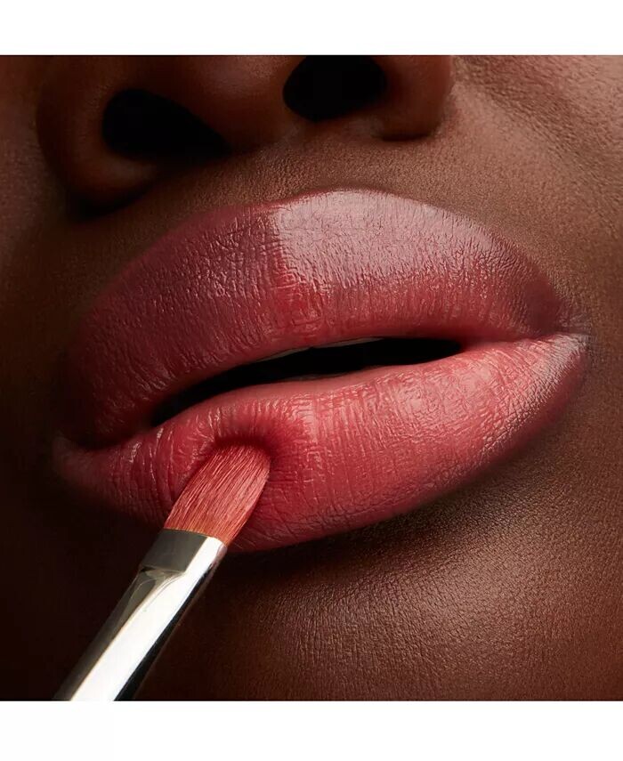 Сияющая губная помада из люстрегласа Mac, цвет See Sheer (grapefruit pink) — фото 4
