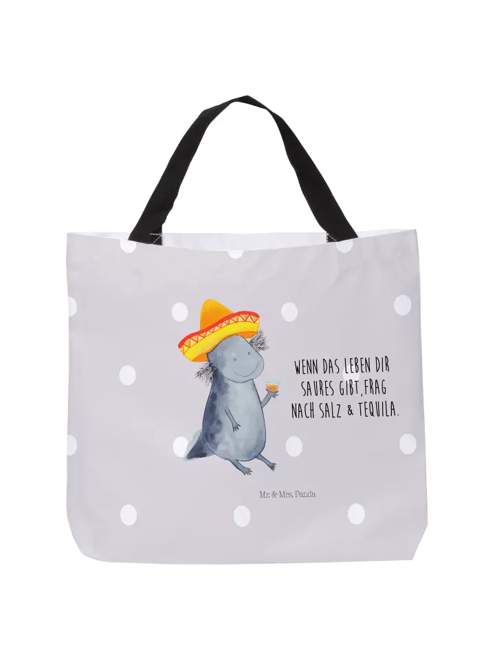 

Шоппер Mr. & Mrs. Panda, серый пастельный