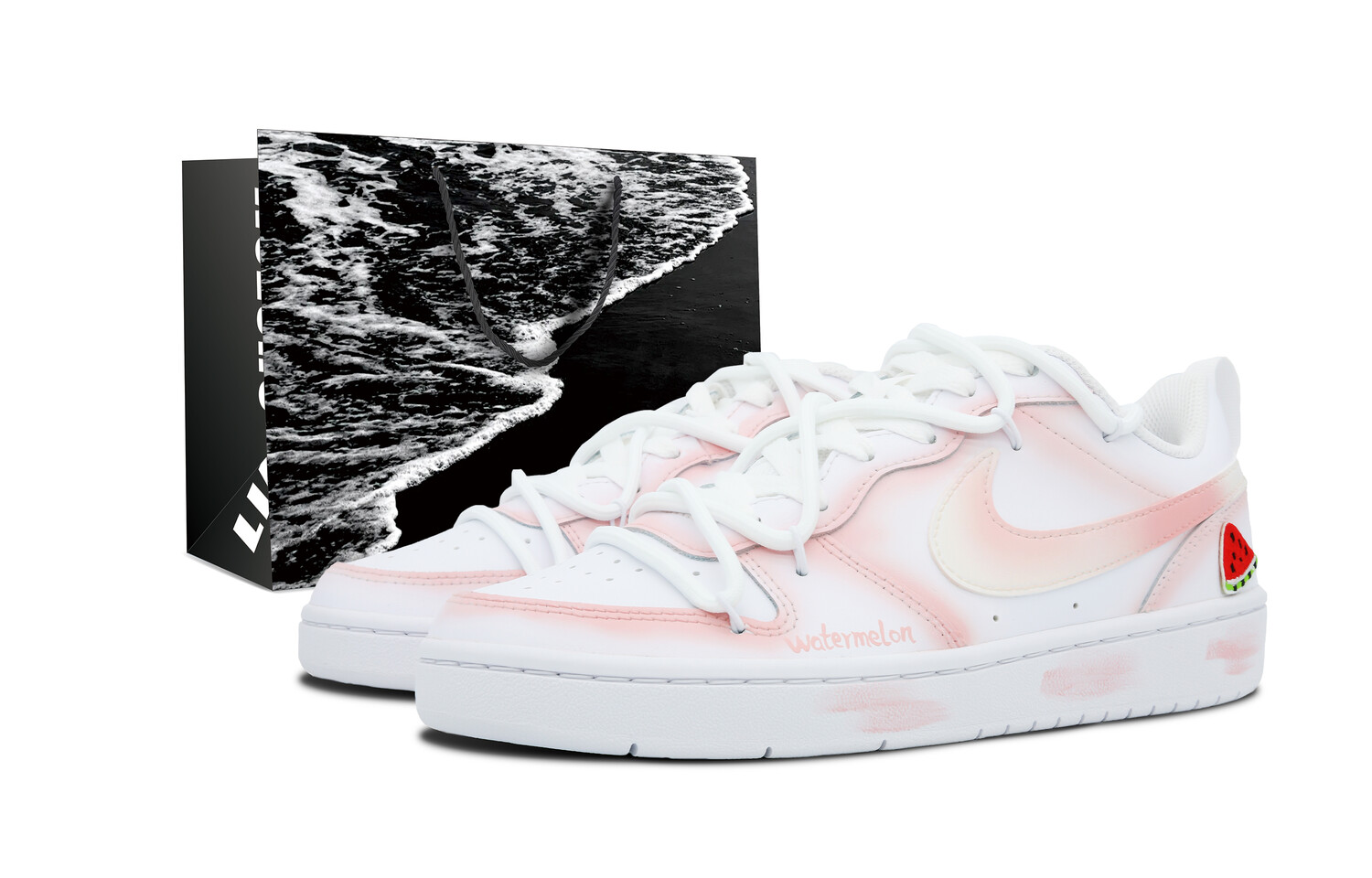 

Кроссовки Nike Court Borough Skateboard Shoes Women's Low-Top Pink, Белый, Кроссовки Nike Court Borough Skateboard Shoes Women's Low-Top Pink