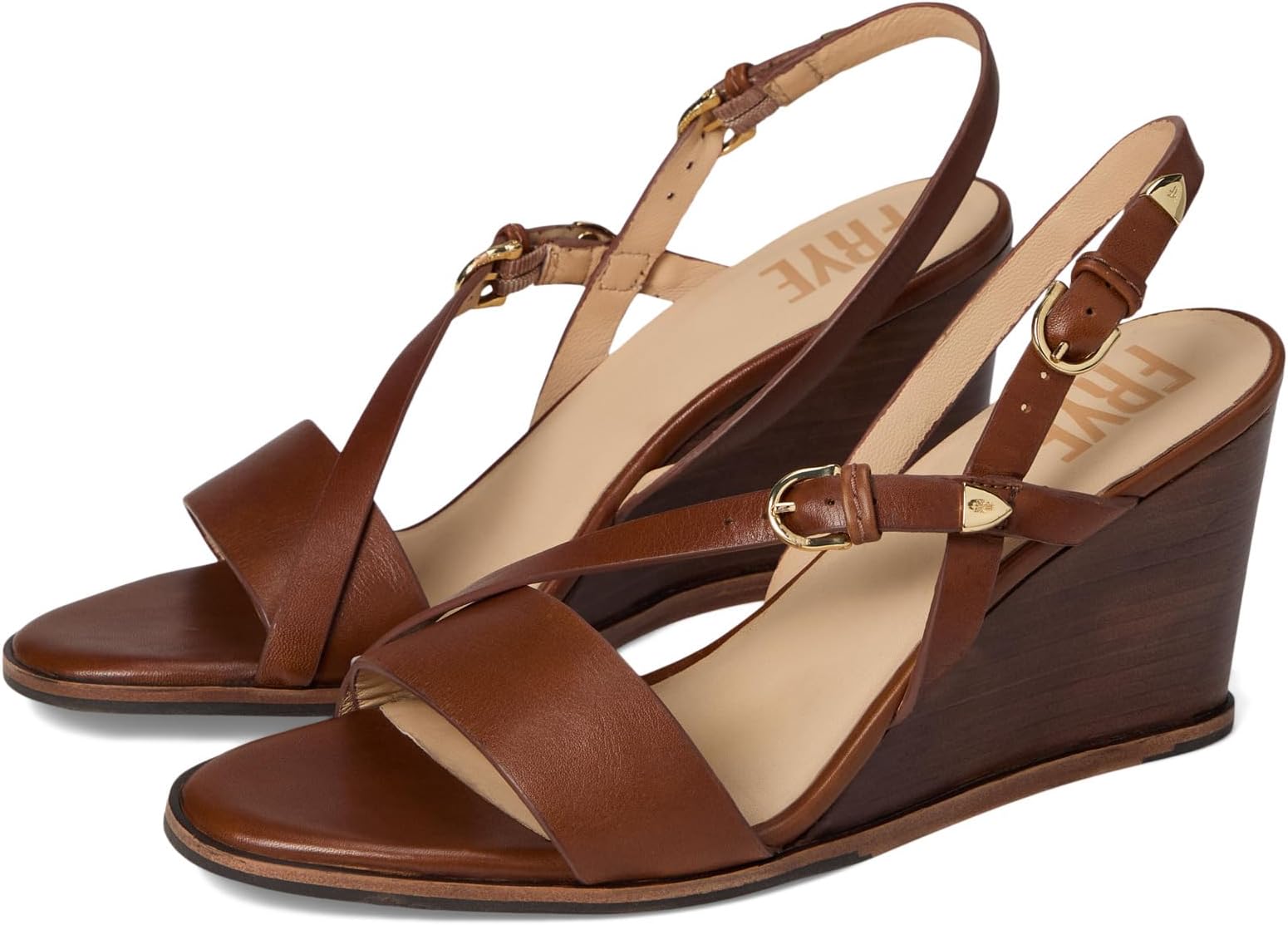 Туфли Frye Rachel Buckle Sandals, цвет Cinnamon