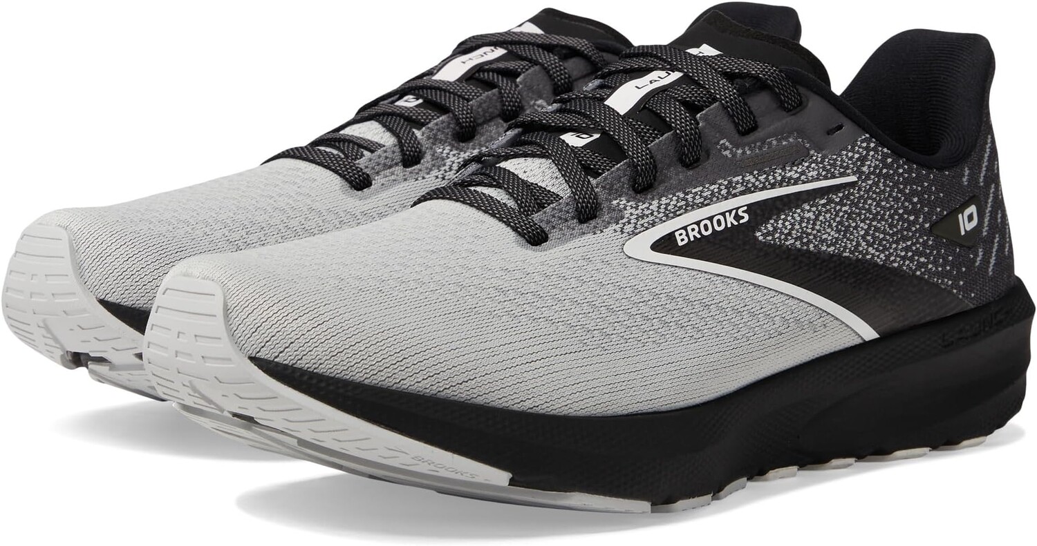 

Кроссовки Launch 10 Brooks, цвет Black/Blackened Pearl/White