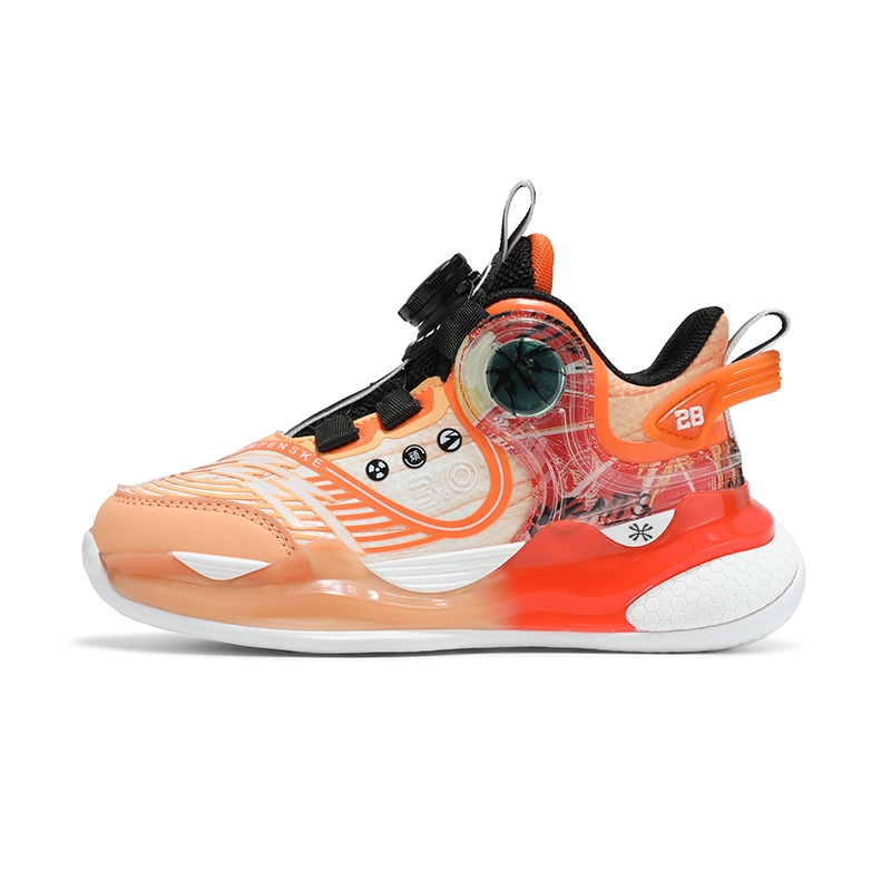 

Детские баскетбольные кроссовки YUZHAOLIN, черный/оранжевый