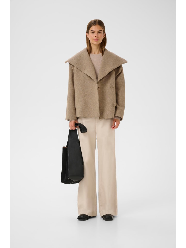 

Куртка PerryIW, свободного кроя, цвет песочно-серый меланж InWear