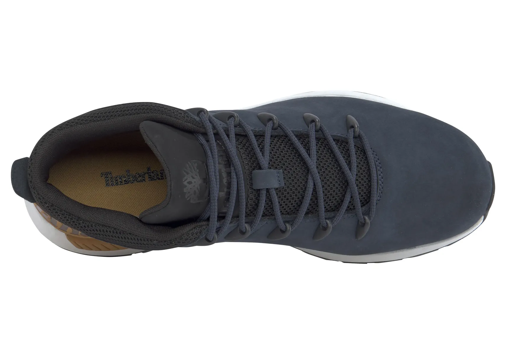Мужские ботинки Timberland SPRINT TREKKER с логотипом на шнуровке, темно-синий — фото 4