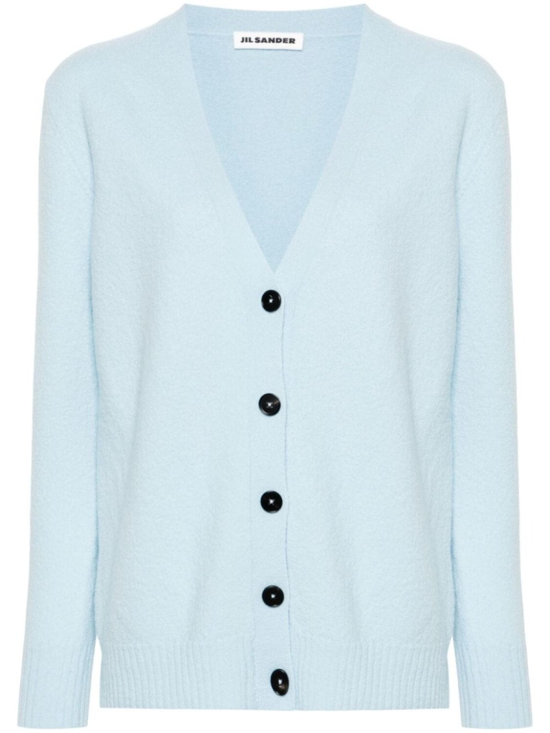 

Jil Sander шерстяной кардиган с V-образным вырезом, синий
