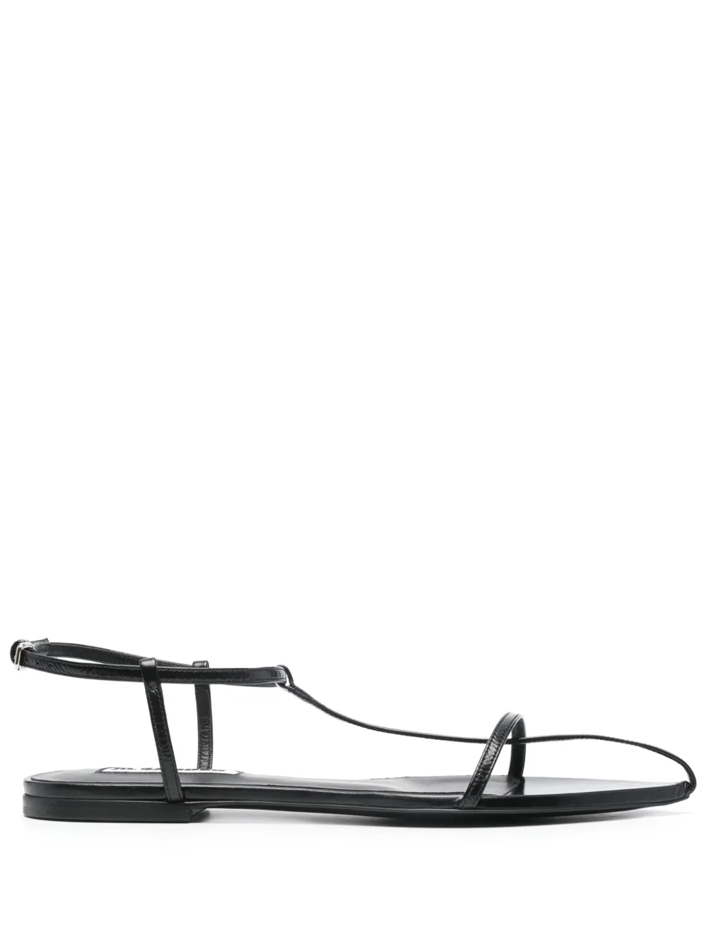 Сандалии с ремешками JIL SANDER, черный