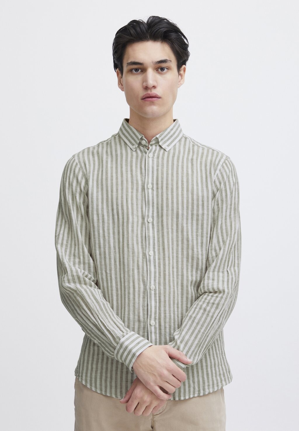 

Рубашка ANTON STRIPED Casual Friday, цвет vetiver
