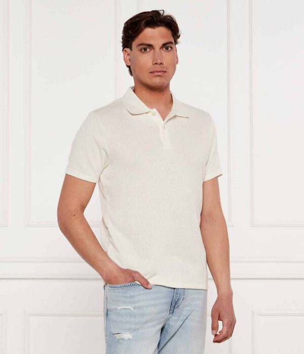 

Рубашка поло Regular fit Guess Jeans, экрю