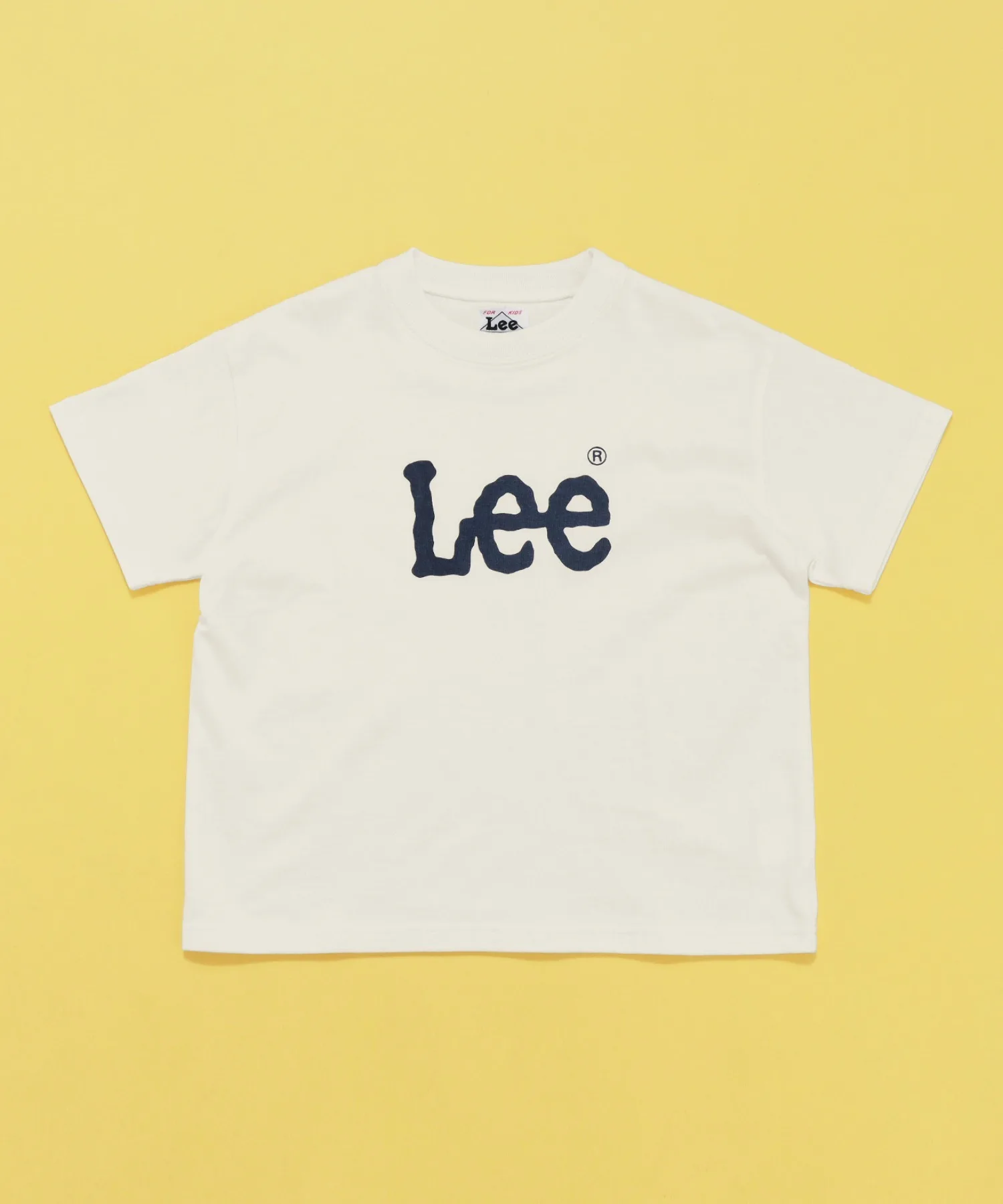 Детская футболка с логотипом Lee стандартная белая