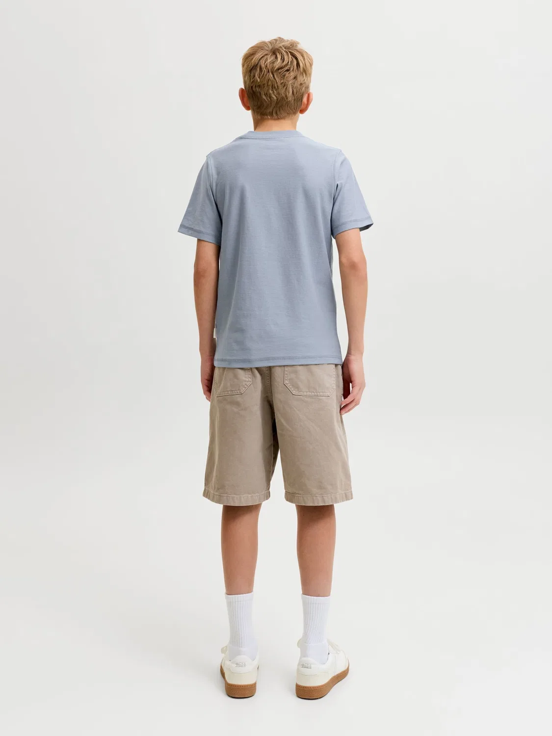 Футболка Jack & Jones Junior, Dusty Blue — фото 3