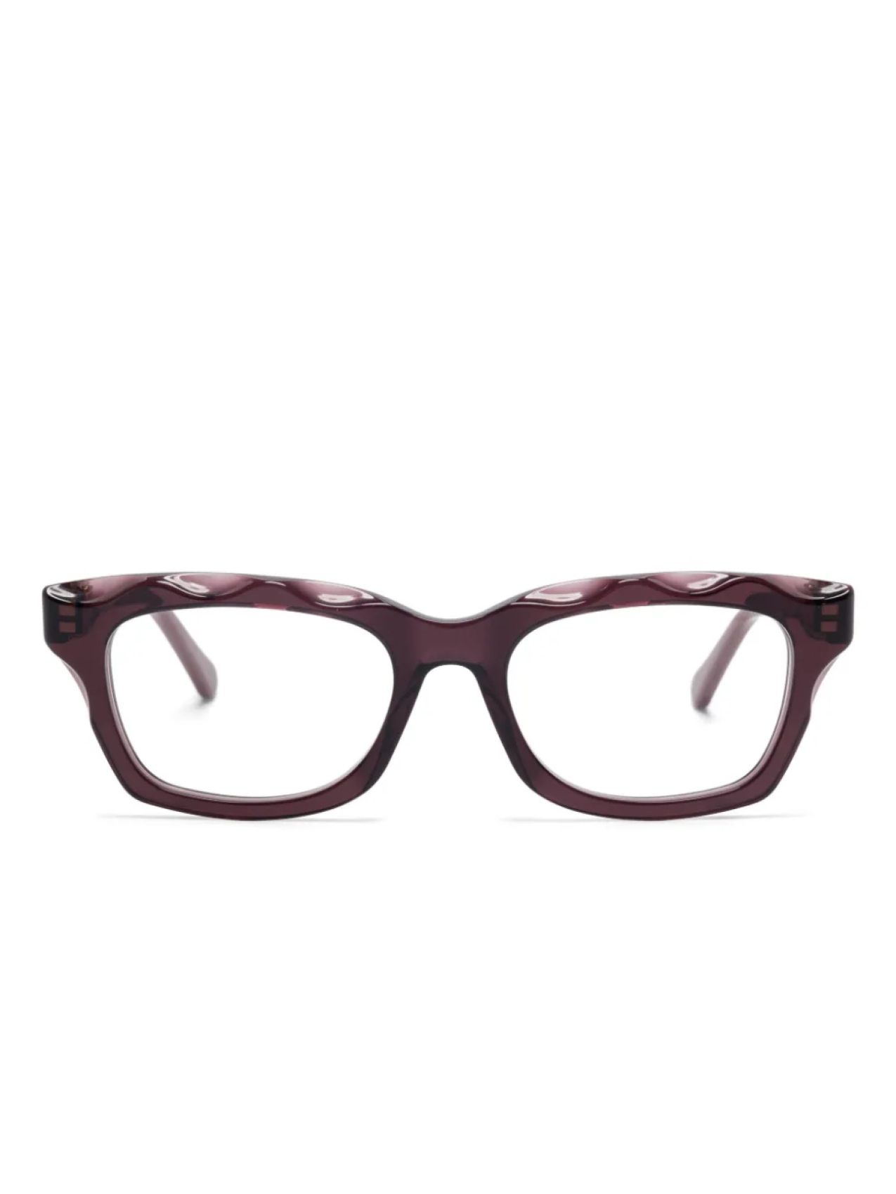 

Chloé Eyewear очки в прямоугольной оправе, красный