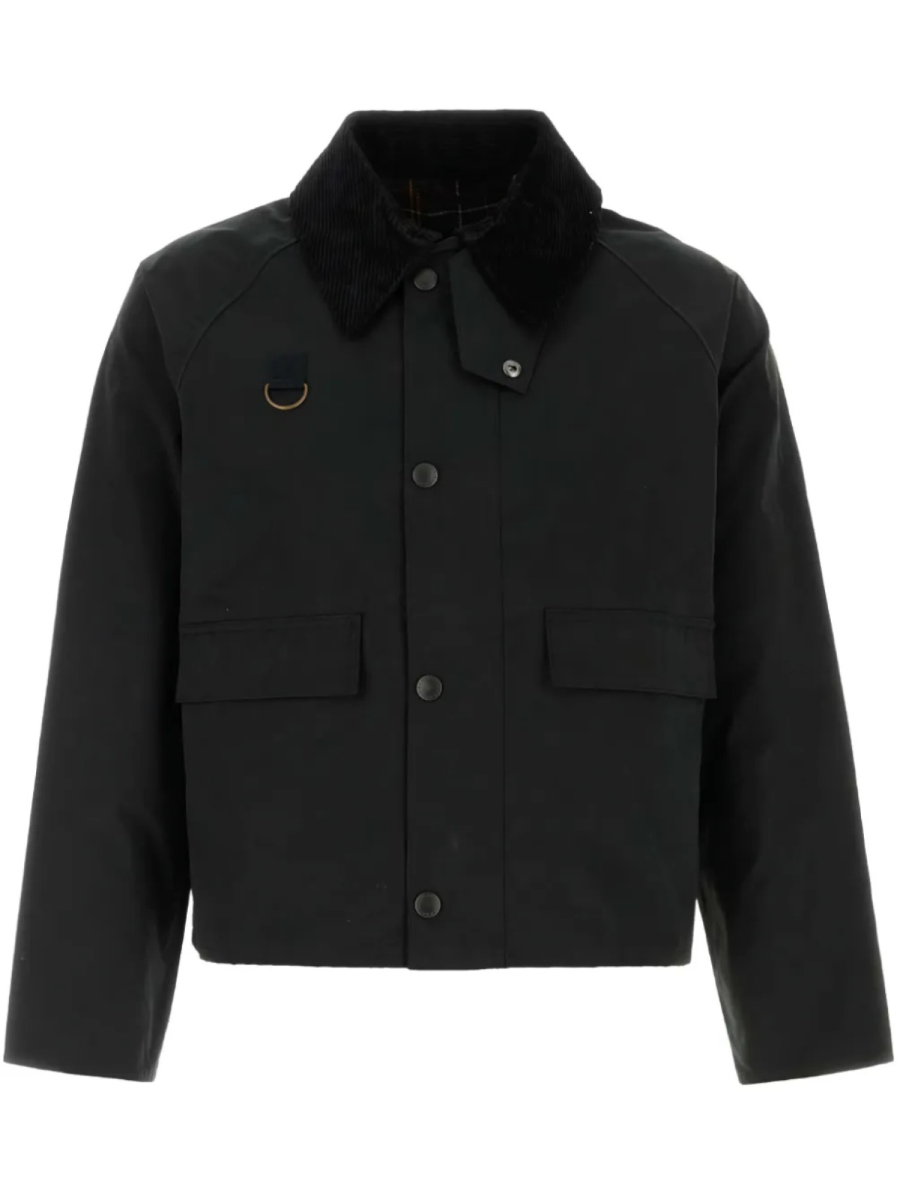 

Куртка Barbour с воротником из овчины, черный