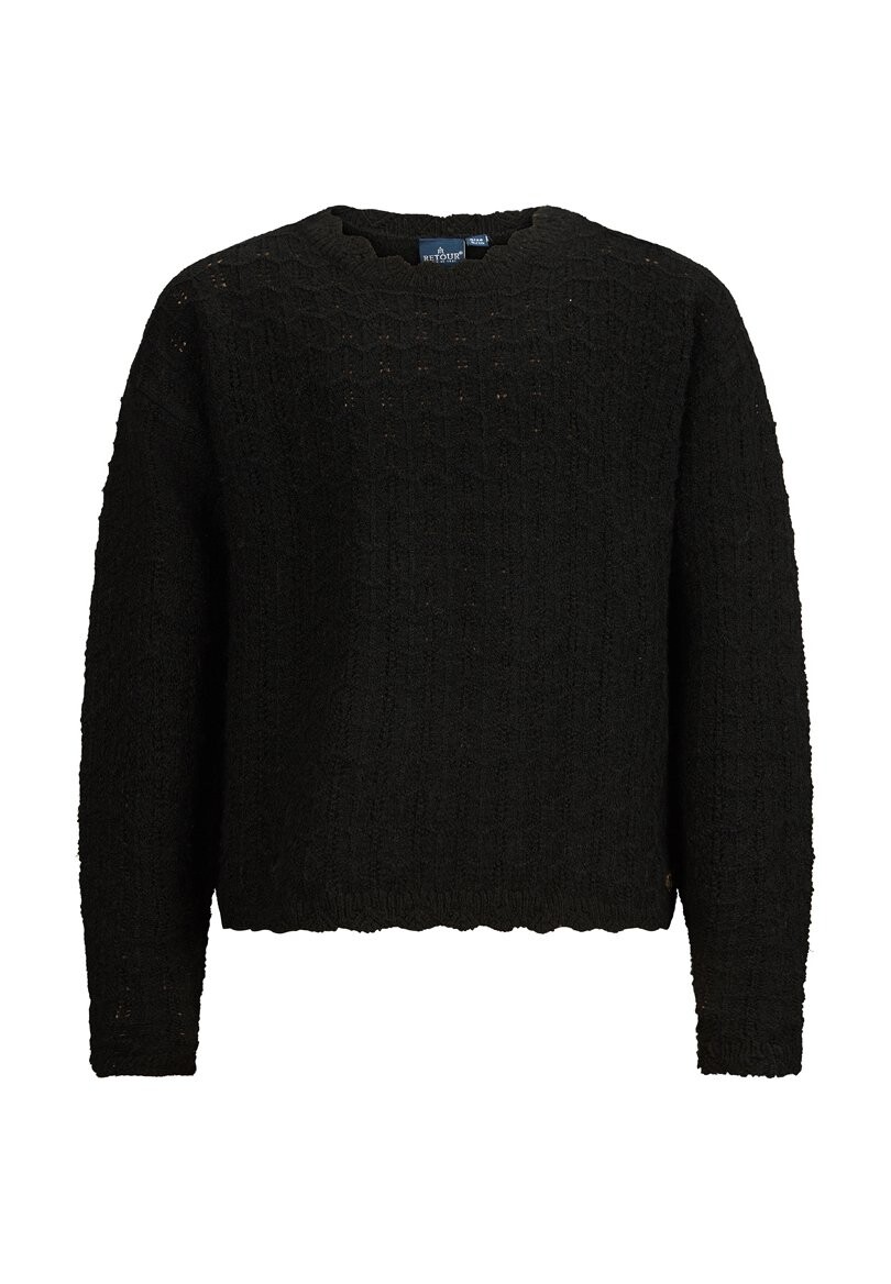 

Вязаный свитер JOLKE Retour Jeans, цвет black