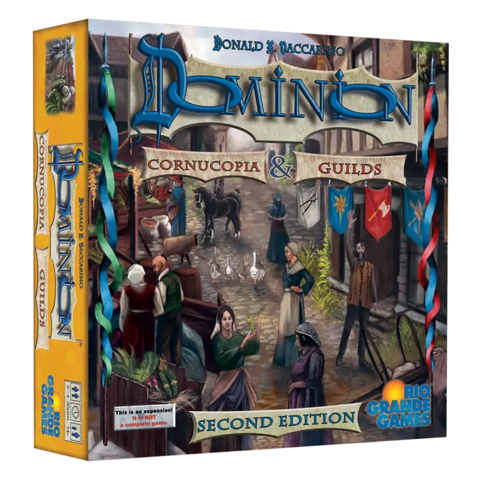 

Настольная игра Rio Grande Games Dominion: Cornucopia & Guilds 2nd Edition