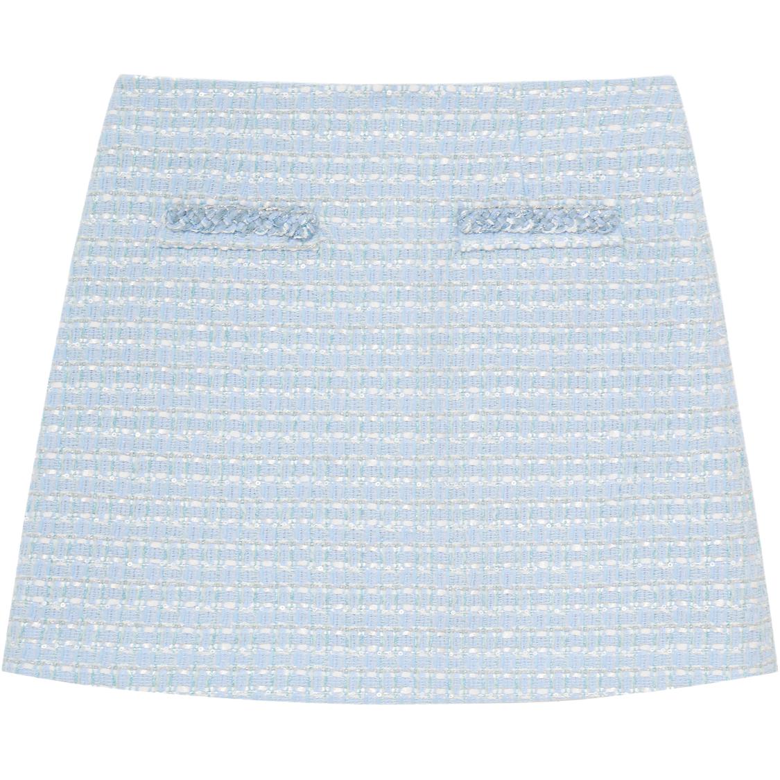 

KARL LAGERFELD SS26 Повседневные короткие юбки женские KARL LAGERFELD / Karl Lagerfeld Jeans, синий