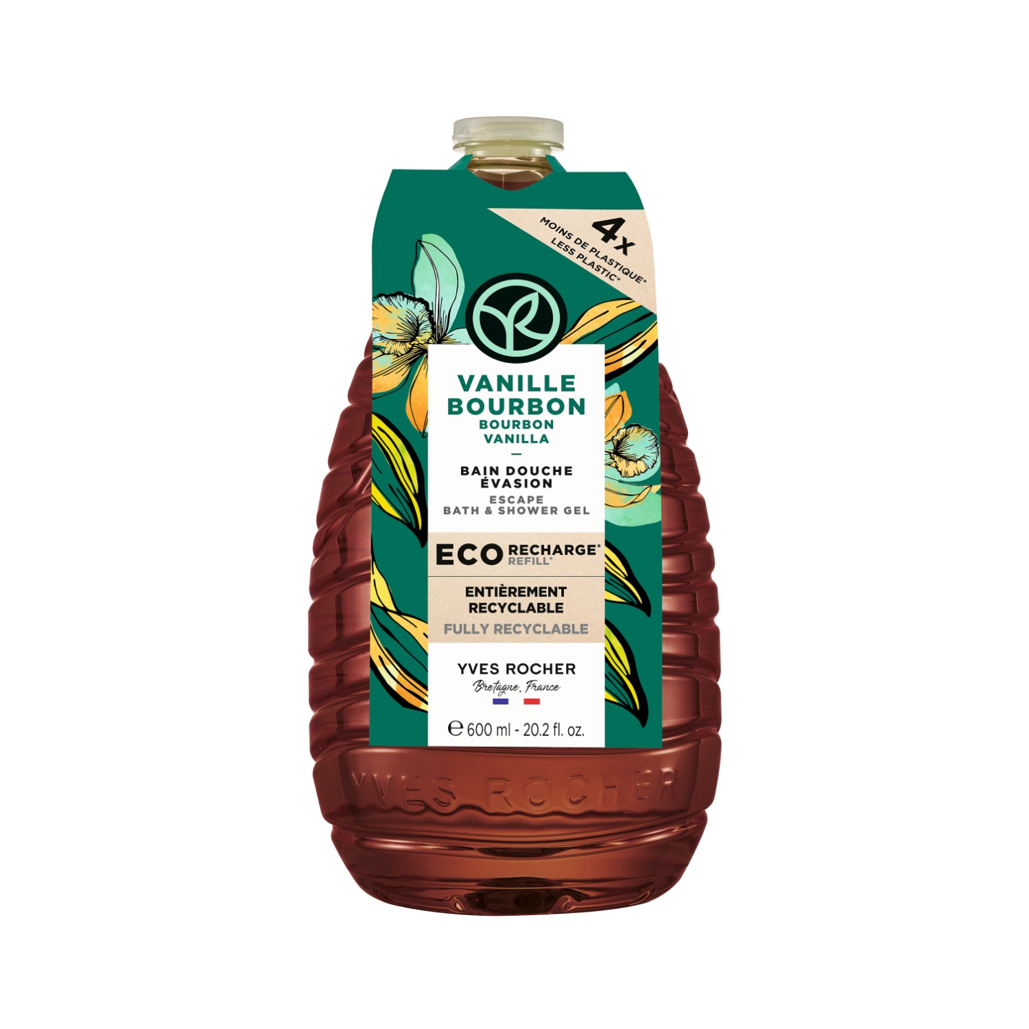 

Гель для душа bourbon-vanille duschbad Yves Rocher, объем 600 мл