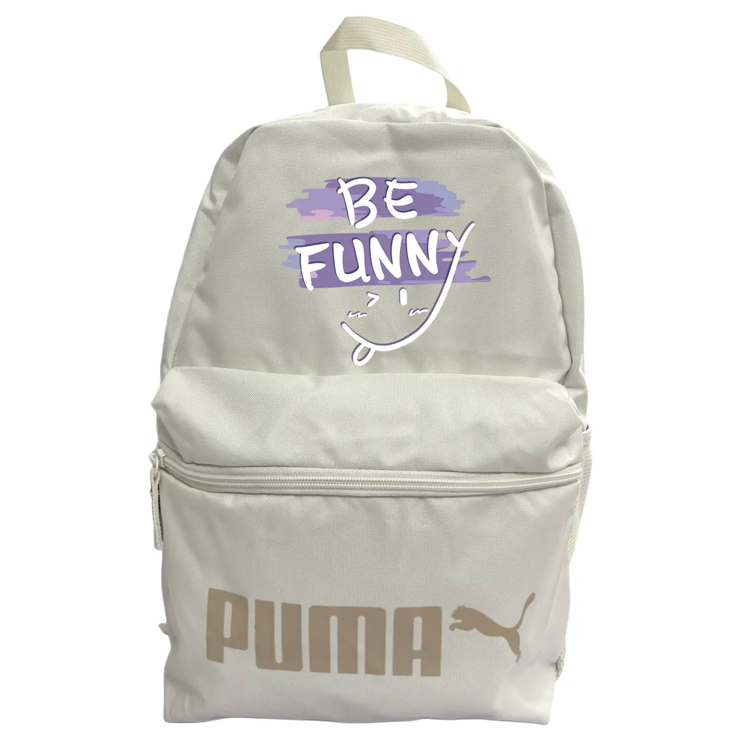 

PUMA Тканевый рюкзак унисекс белый, Smiley Face