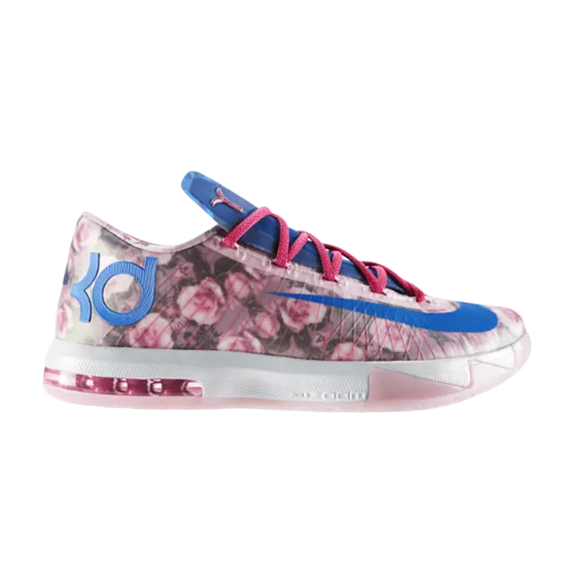 

Кроссовки Nike KD 6 GS 'Aunt Pearl', розовый