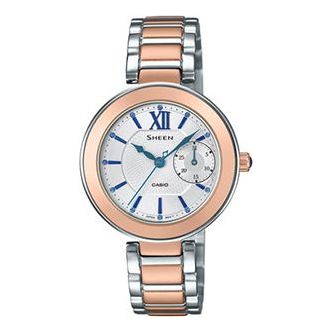 

Часы CASIO Waterproof Analog SHEEN White, белый