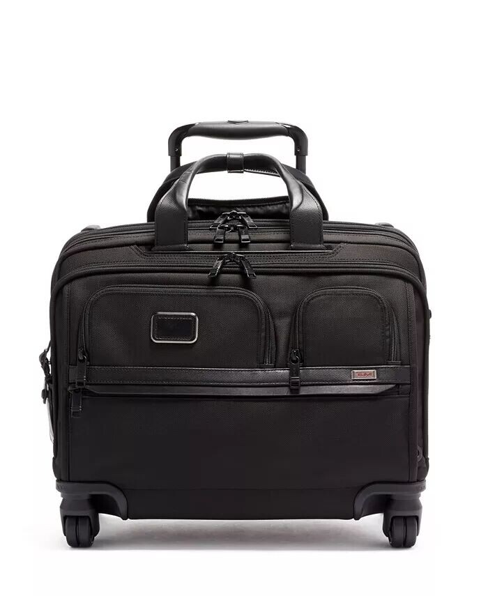 

Краткое описание чехла для 4-колесного ноутбука Alpha 3 Deluxe Tumi, черный