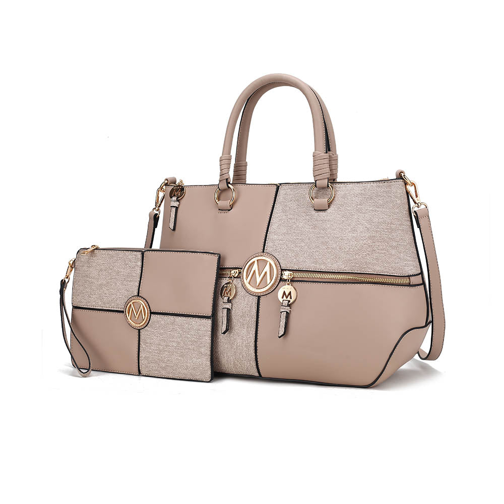

Сумка-портфель Maji из веганской кожи с браслетом MKF Collection By Mia K., Taupe