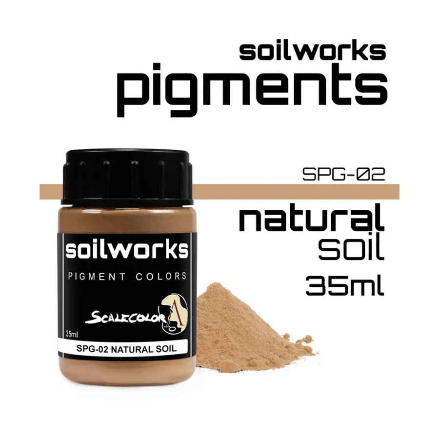 

Природная почва, Scalecolor - Soilworks Terrain Pigment