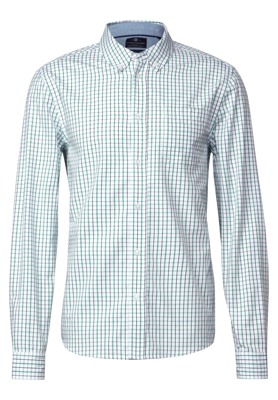 

Рубашка на пуговицах классического кроя Street One MEN, белый