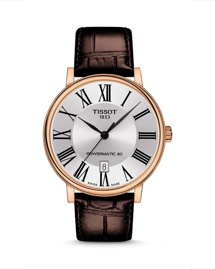 

Часы Carson, 40 мм Tissot, коричневый