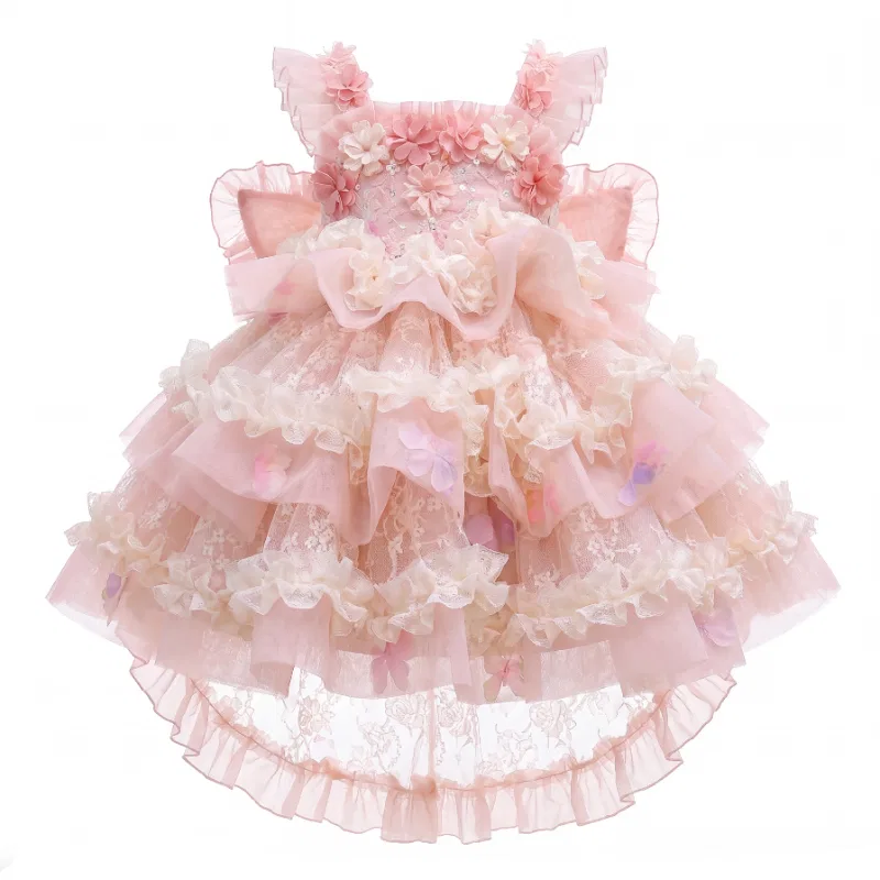 Платье детское с принтом бабочек Disney Pink