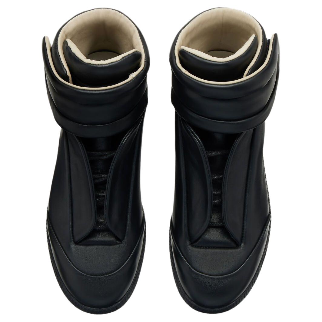 Maison Margiela Кроссовки Future Sneaker High Top Skateboard Shoes Women's Black — фото 4