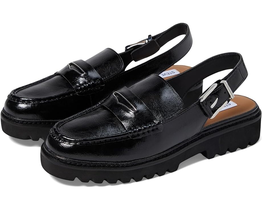 

Лоферы Steve Madden Felicite, цвет Black Leather