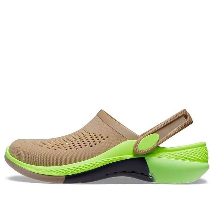 

Сандалии Crocs LiteRide 360 Ombre Marbled Clog 'Khaki', желто-коричневый