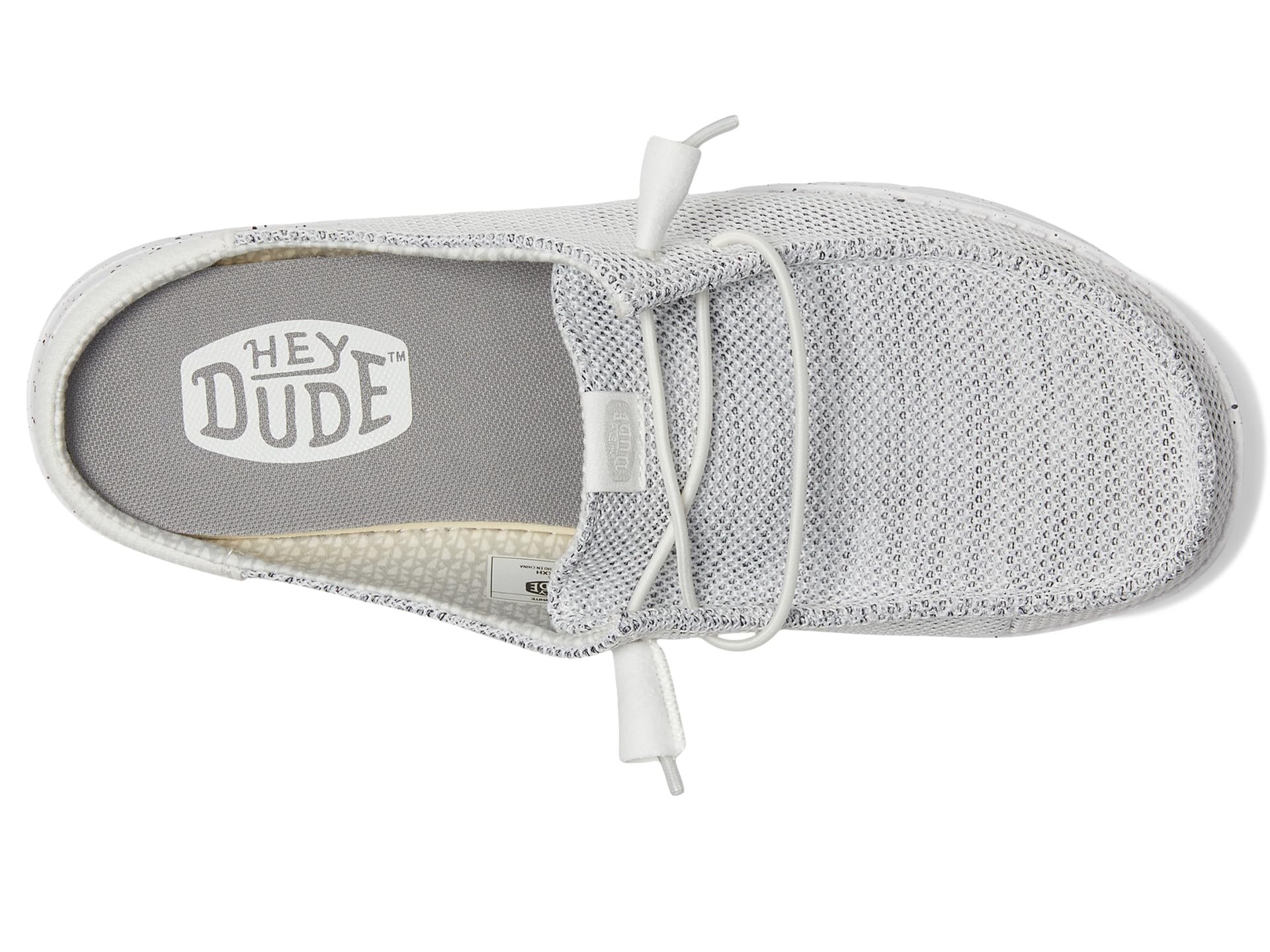 Мюли Hey Dude Wendy Slip Stretch Sox, цвет Stone White — фото 2