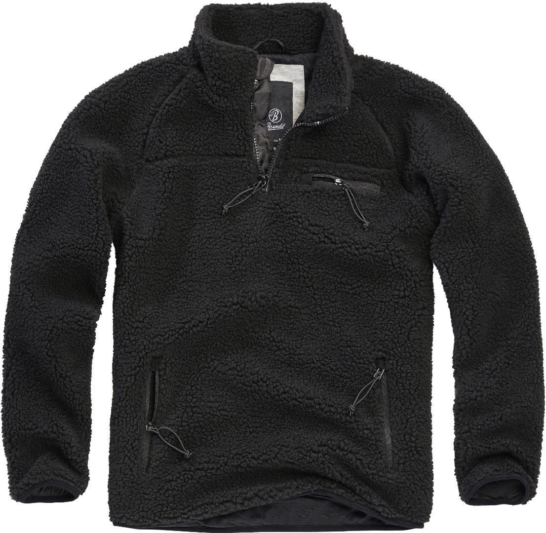 

Пуловер Brandit Teddyfleece Pullover, черный