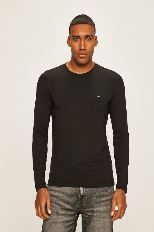 

Лонгслив Tommy Hilfiger, черный
