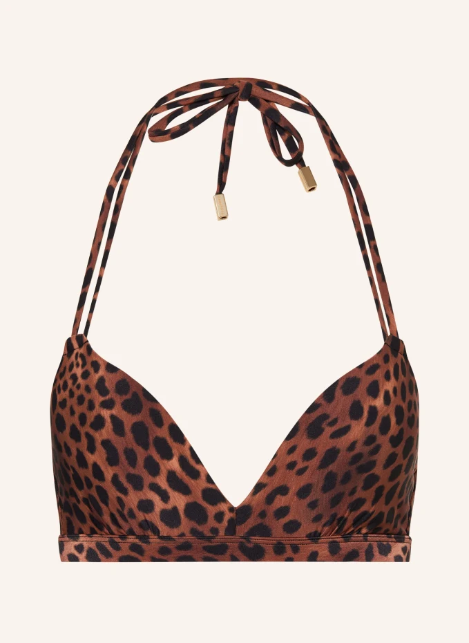 

Лиф бикини leopard lover на косточках Beachlife, коричневый