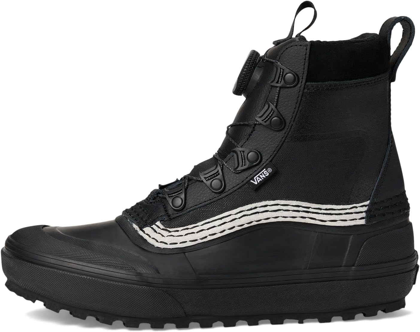 Ботинки Vans U MTE Standard Mid BOA Waterproof, цвет Black/Black/White — фото 4