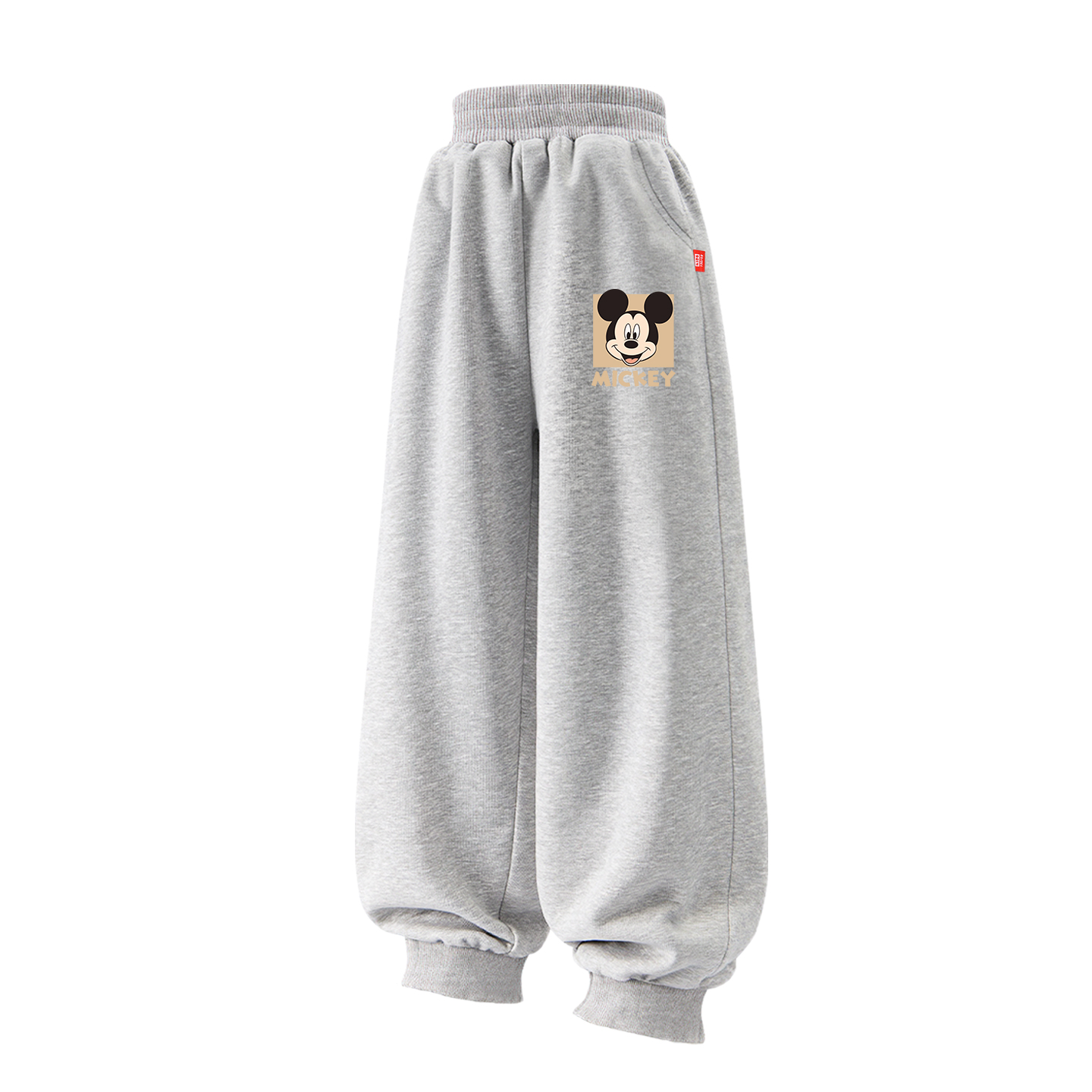 

Детские вязаные спортивные штаны Thickness Disney, [thickened and fleece-lined]di joy k серый