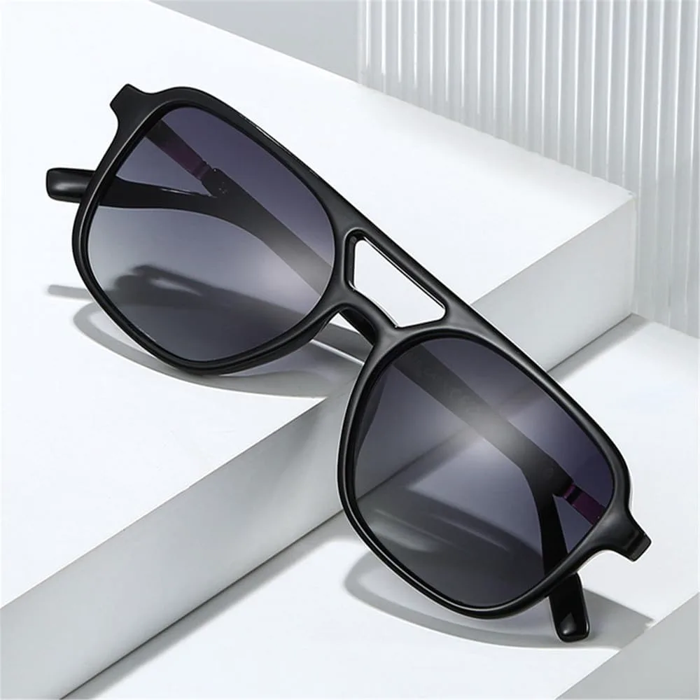 

Солнцезащитные очки UV400 с двойной перемычкой, градиентной расцветкой, для женщин и мужчин, для бега и занятий спортом на открытом воздухе UYPTK, Champagne Tea