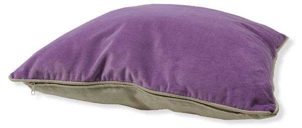 

Декоративная подушка Madison Ashley, 45x15x45 см цвет beige/flieder