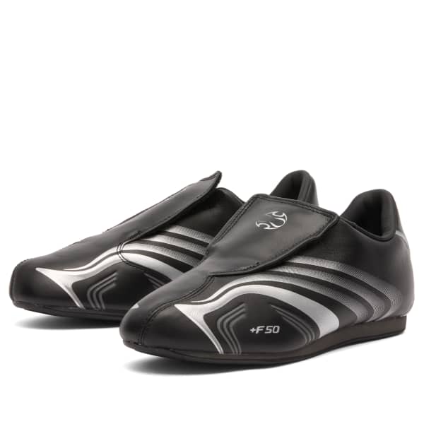 Кроссовки для тхэквондо f50 Adidas, Core Black,Silver Met. & Grey Six — фото 2