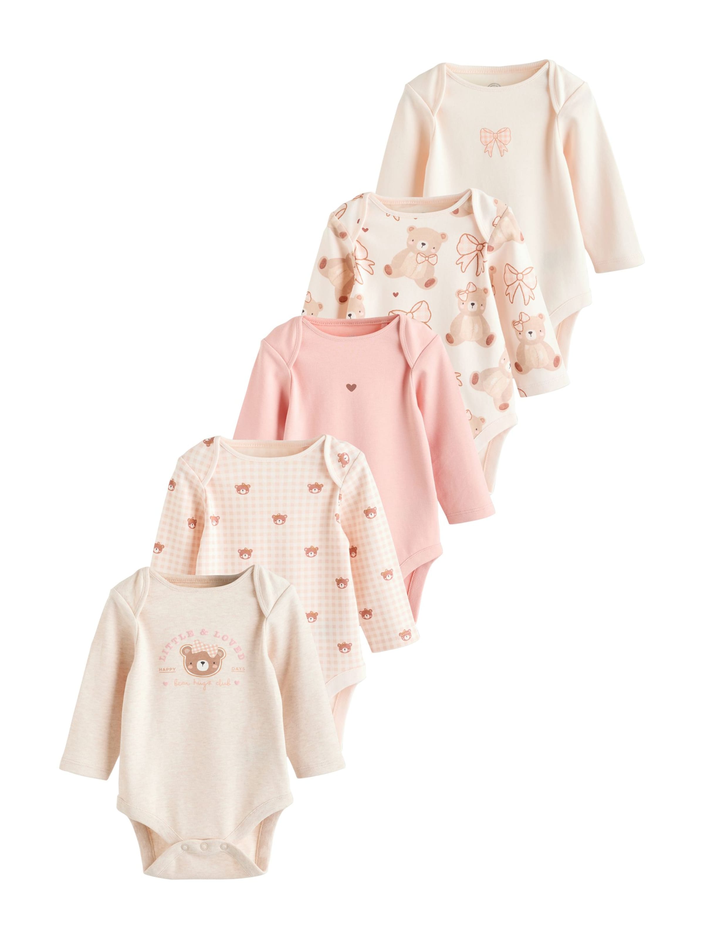 

Next Комбинезон/боди светло-бежевый, розовый