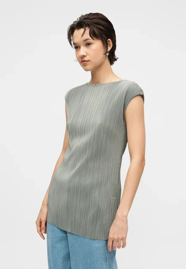 Блуза-туника Calvin Klein, тень — фото 4