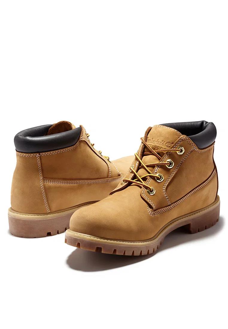 Водонепроницаемые ботинки чукка, мужские Timberland, пшеничный — фото 4