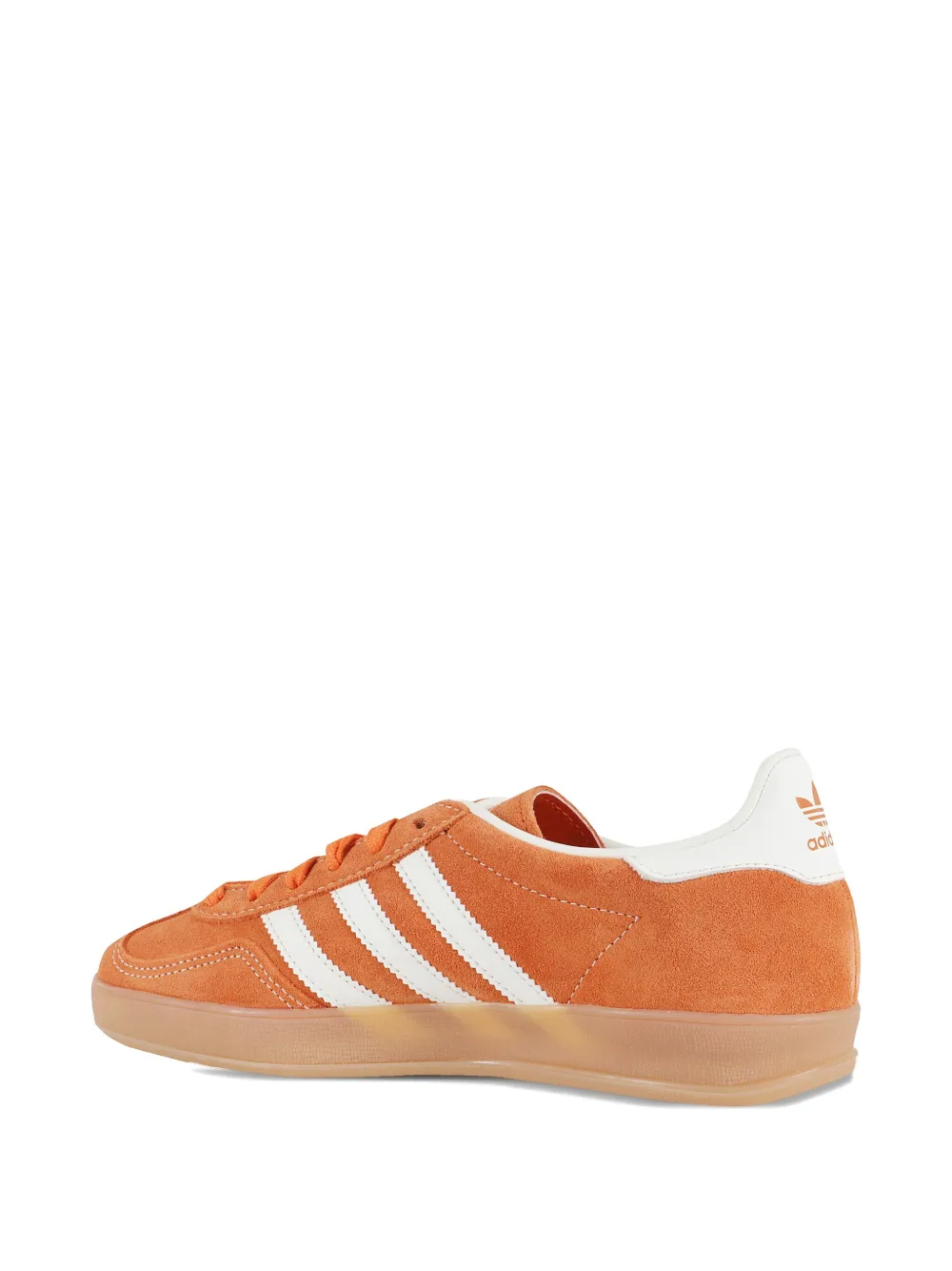Замшевые кеды Gazelle Indoor adidas, оранжевый — фото 3