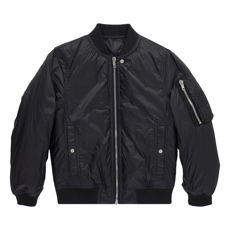 

Куртка Rick Owens Kids Flight Bomber Jacket, черный