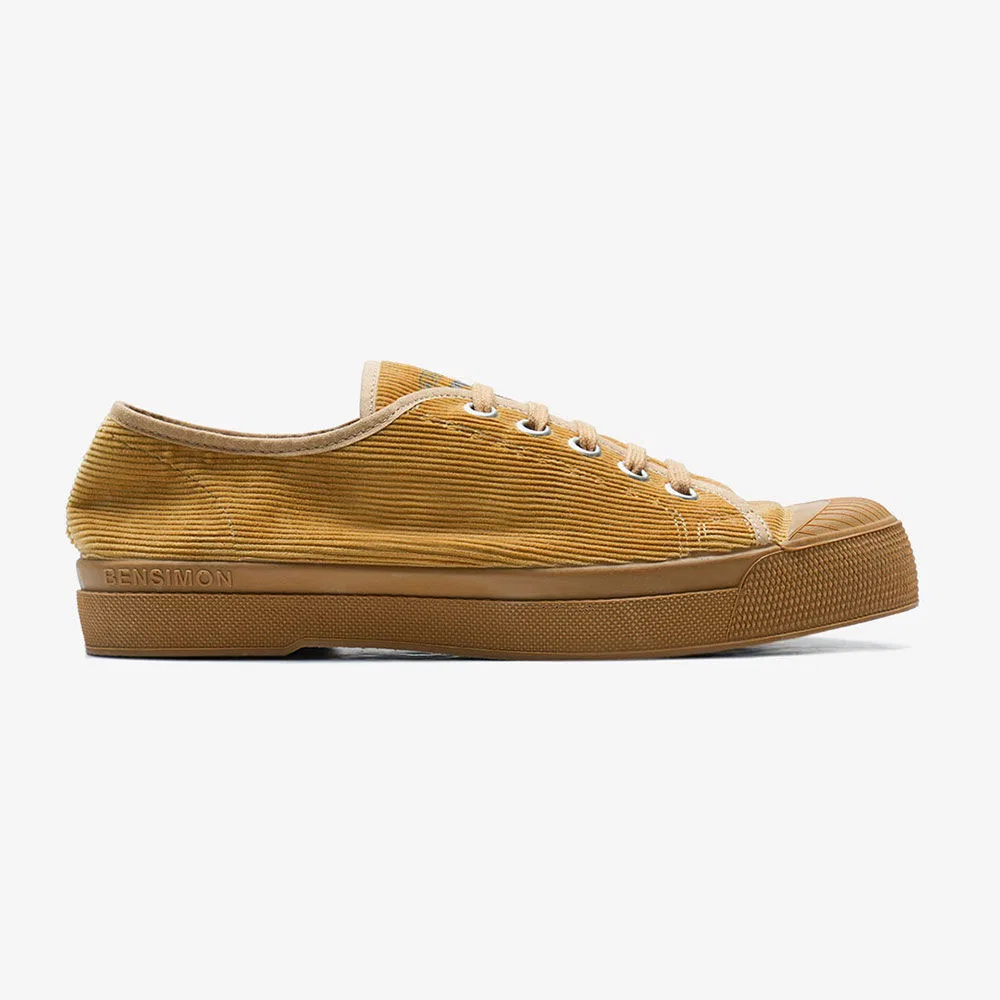 Мужские низкие кроссовки Romy Corduroy цвета кэмел от Bensimon — фото 2