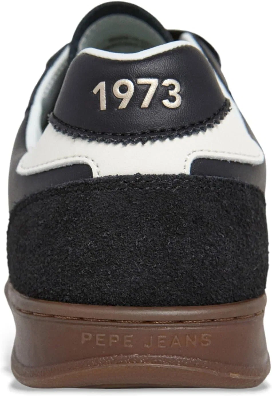 Мужские кожаные кроссовки Pepe Jeans Ball ZeroSneak, Black — фото 4