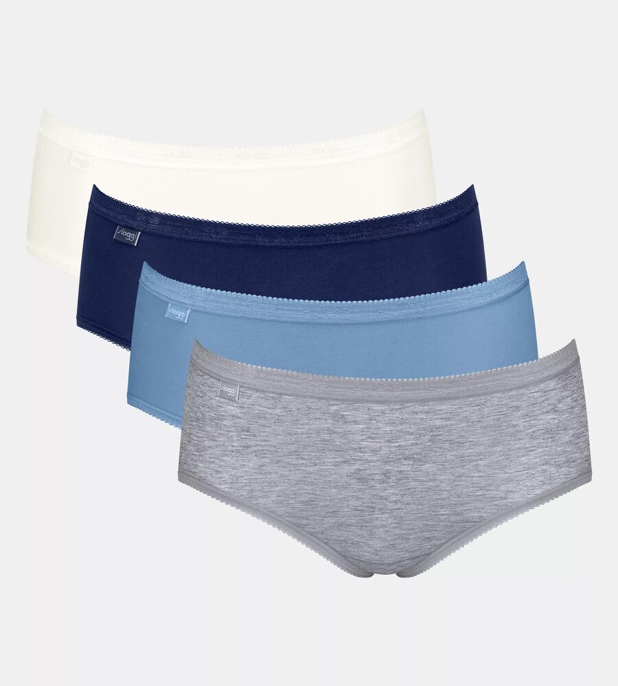 

Мужские шорты SLOGGI, цвет Night blue/Light blue/mottled grey/White